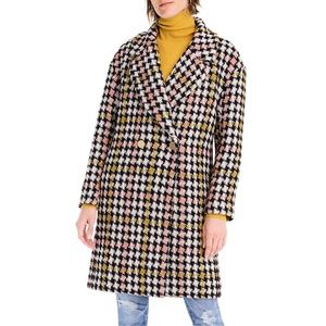 J.Crew Collection Oversize Lurex Tweed Coat